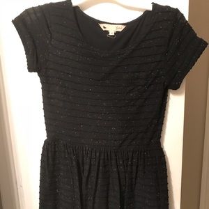 Black Anthropologie t shirt dress